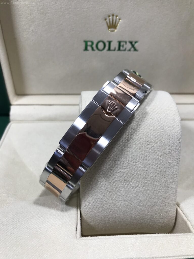 Rolex GMT Master II Root Beer 40mm SW Swiss เรือนทอง2kพิ้ง Rose Gold 04