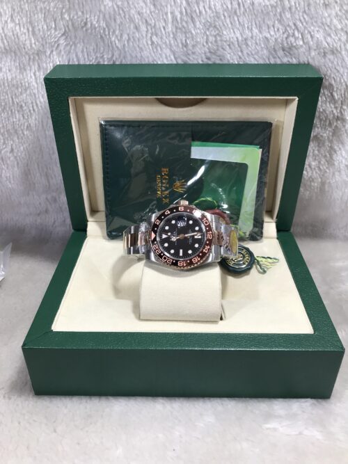 Rolex GMT Master II Root Beer Two Tone 40mm SW Swiss