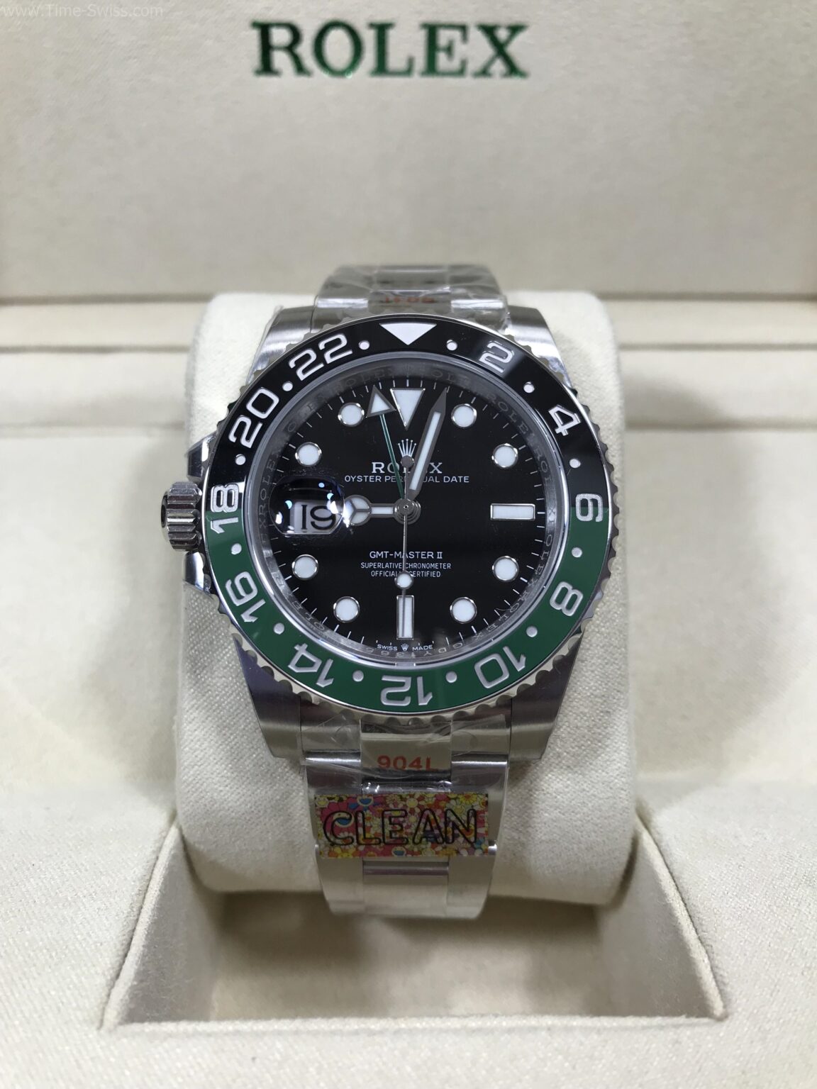 Rolex GMT Master II Black-Green Sprite 41mm Clean Swiss | https://time ...