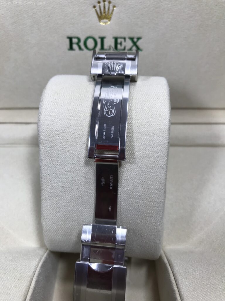 Rolex GMT Sprite 41mm Clean Swiss เรือนเงิน ขอบเซลามิกดำเขียว สไปรท์ สายเต้าหู้ 04