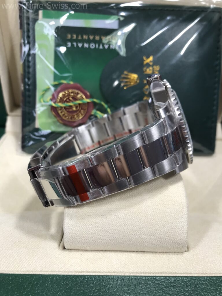 Rolex GMT Black-Green Sprite 41mm TW Swiss เรือนเงิน ขอบเซลามิกดำเขียว สไปร์ท 03