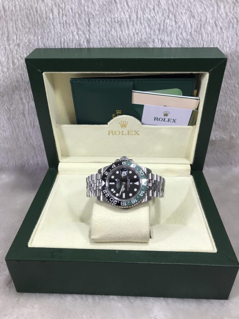 Rolex GMT Black-Green Sprite Jubilee 41mm TW Swiss เรือนเงิน ขอบเซลามิกดำเขียว สไปร์ท สายจูบีลี่5ข้อ 09