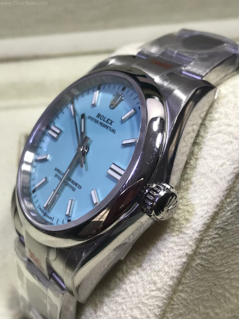 Rolex Oyster Perpetual Blue 36mm TW Swiss เรือนเงิน หน้าฟ้า 02