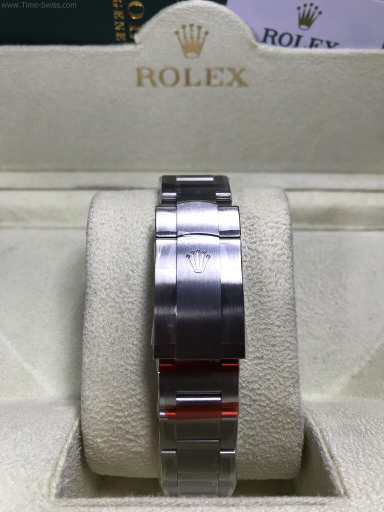 Rolex Oyster Perpetual Red 36mm EW Swiss เรือนเงิน หน้าแดง 04