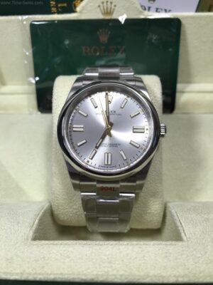 Rolex Oyster Perpetual Silver Dial 41mm EW Swiss