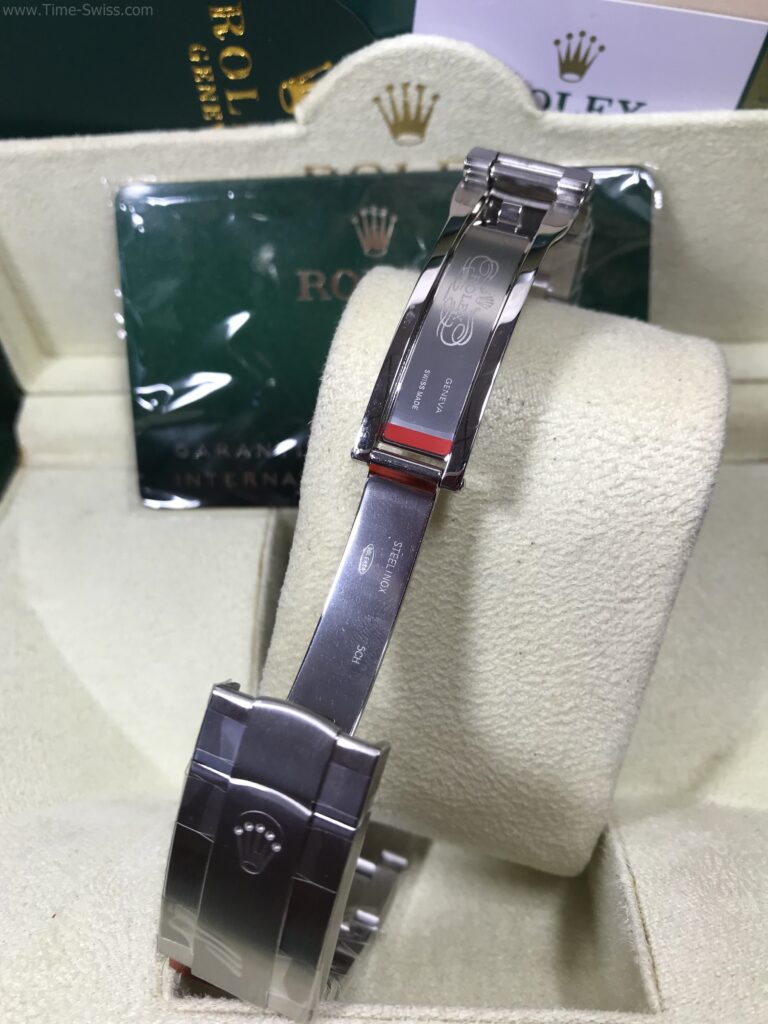 Rolex Oyster Perpetual Silver 41mm EW Swiss เรือนเงิน หน้าเงิน 05