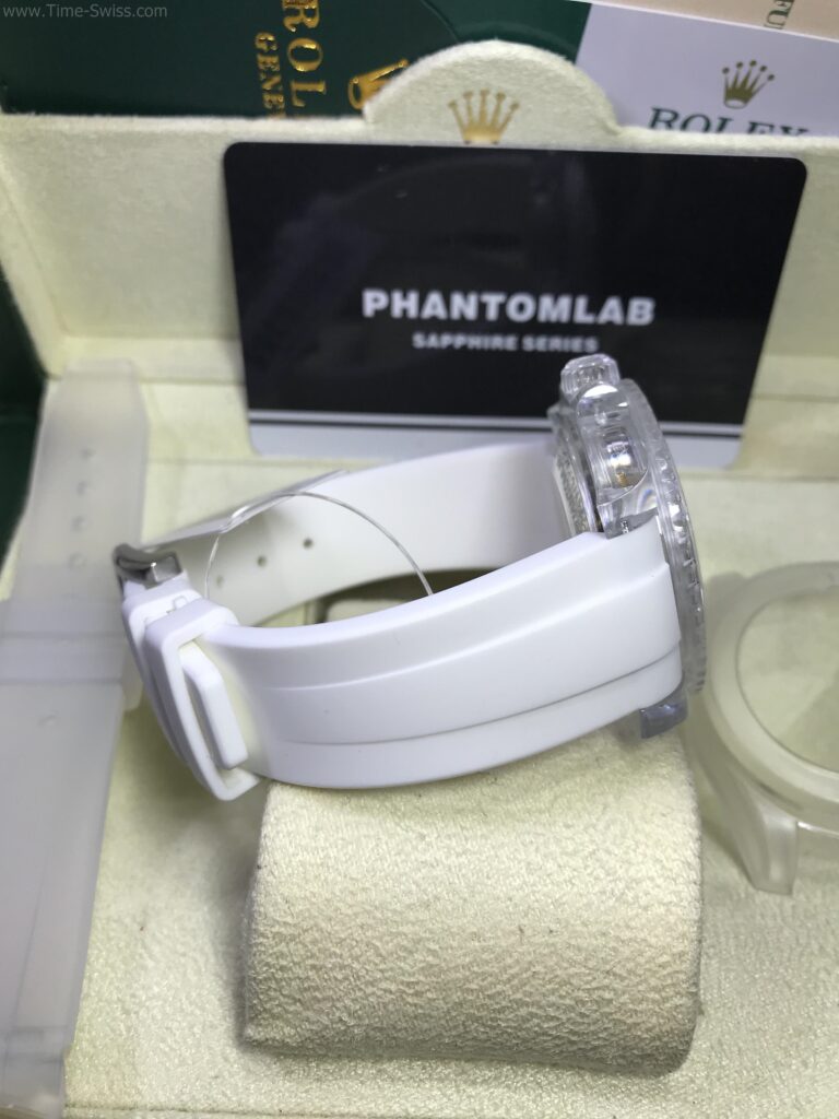 Rolex Phantomlab Crystal HBD Luke 40mm GR Swiss เรือนใส หน้าHappy 02