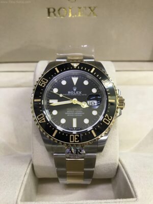 Rolex Submariner Gold Two Tone Black Dial 41mm 3235 AR Swiss