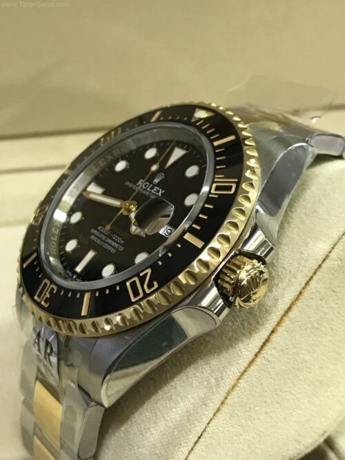 Rolex Submariner Gold Two Tone Black Dial 41mm 3235 AR Swiss