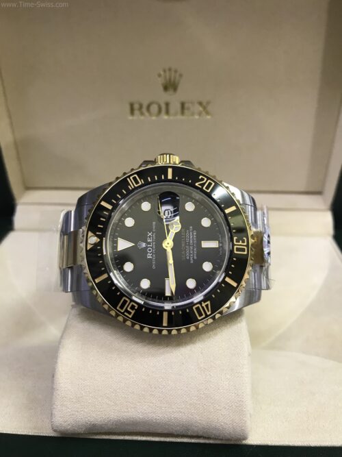 Rolex Submariner Gold Two Tone Black Dial 41mm 3235 AR Swiss