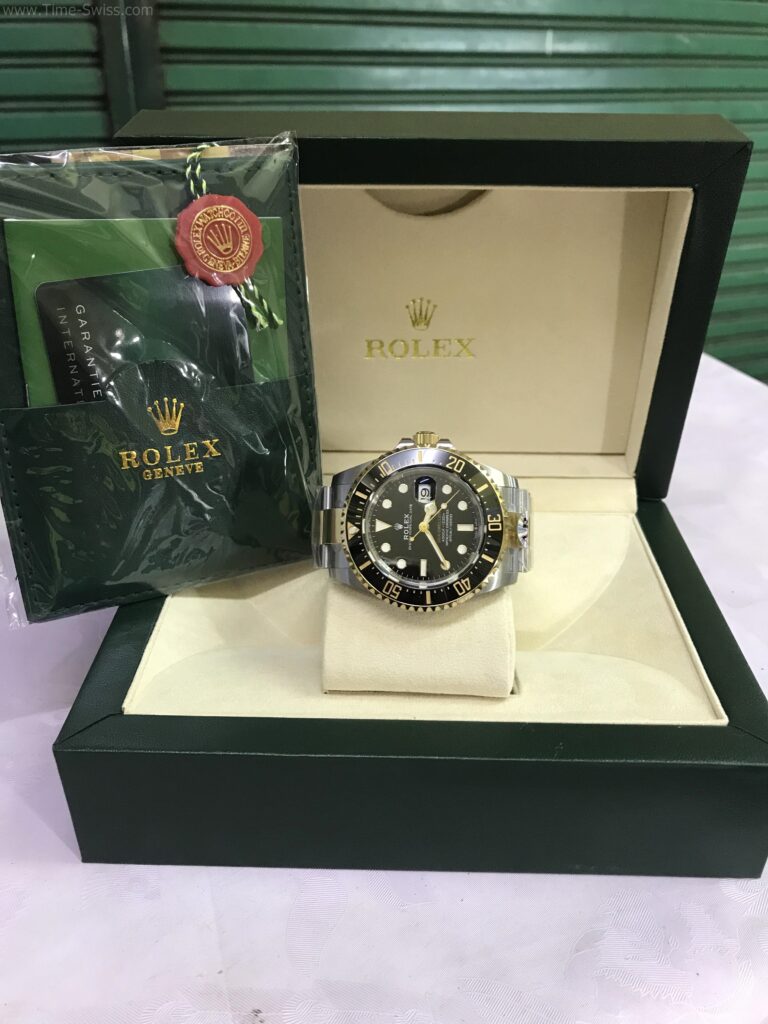 Rolex Submariner Gold Black 41mm 3235 AR Swiss เรือน2k ขอบเซลามิก หน้าดำ 09