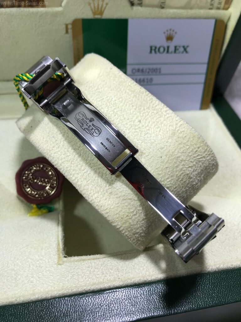 Rolex Submariner Ceramic Black 2836 Swiss เรือนเงิน หน้าดำ ขอบเซลามิก 05