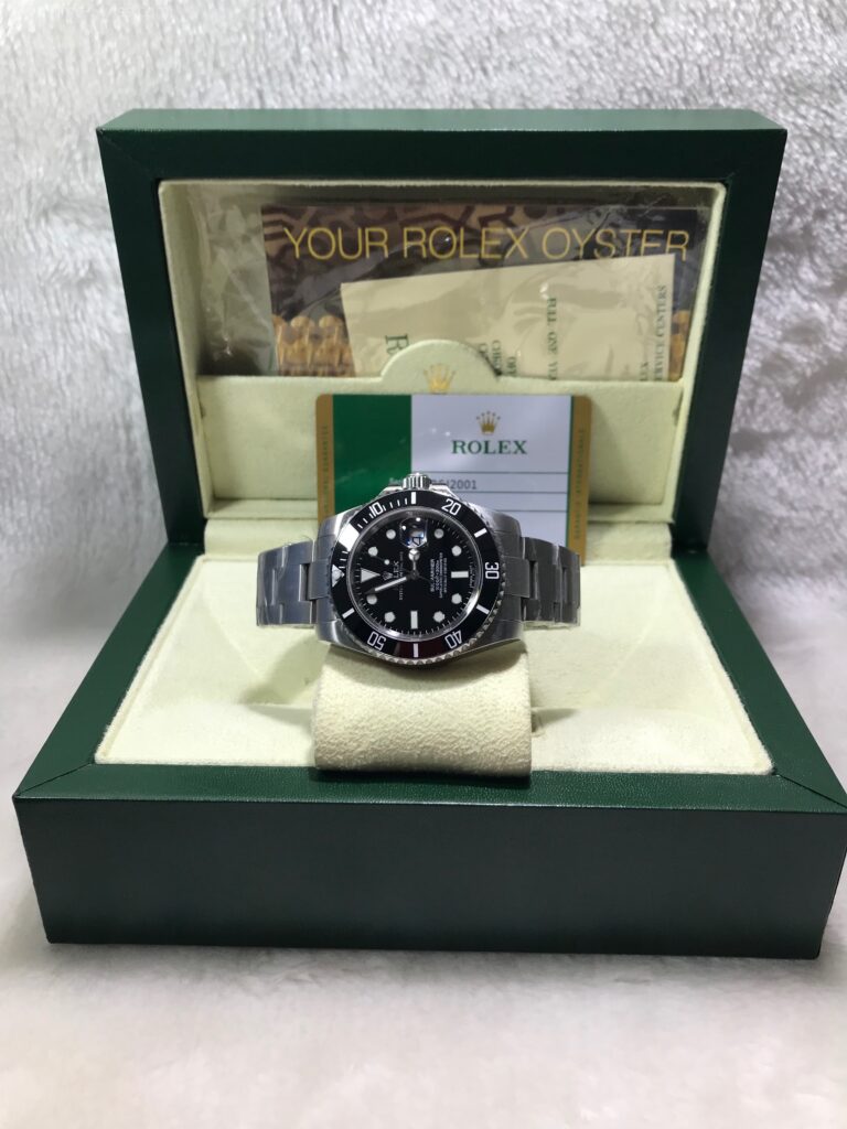 Rolex Submariner Ceramic Black 2836 Swiss เรือนเงิน หน้าดำ ขอบเซลามิก 09