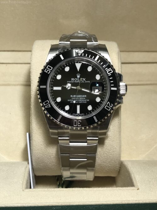 Rolex Submariner Ceramic Black Dial 41mm 3135 VSF Swiss