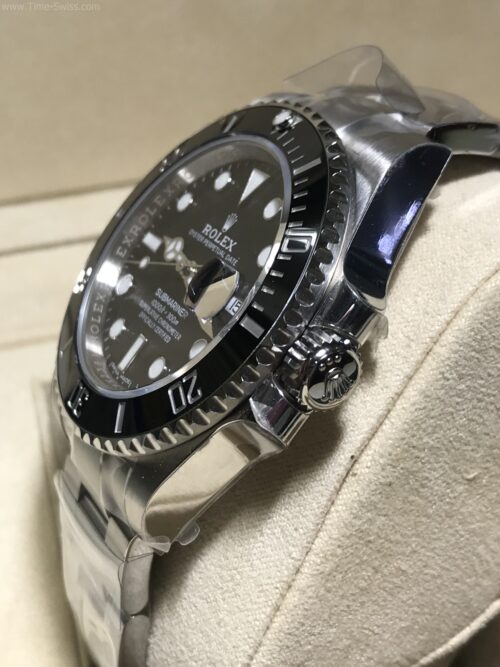 Rolex Submariner Ceramic Black Dial 41mm 3135 VSF Swiss