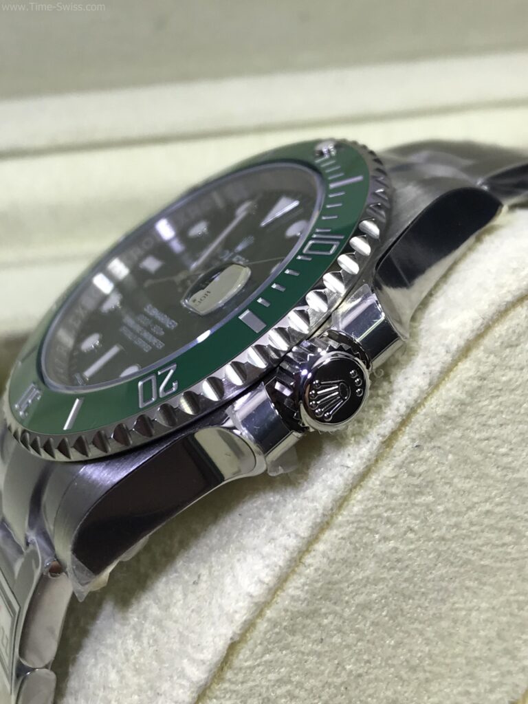 Rolex Submariner Ceramic Green Hulk 41mm ZZ Swiss เรือนเงิน หน้าเขียว ขอบเซลามิกเขียว 02