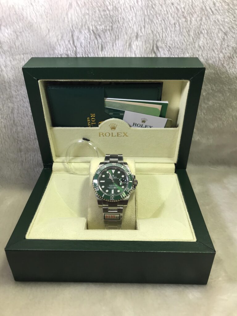 Rolex Submariner Ceramic Green Hulk 41mm ZZ Swiss เรือนเงิน หน้าเขียว ขอบเซลามิกเขียว 10