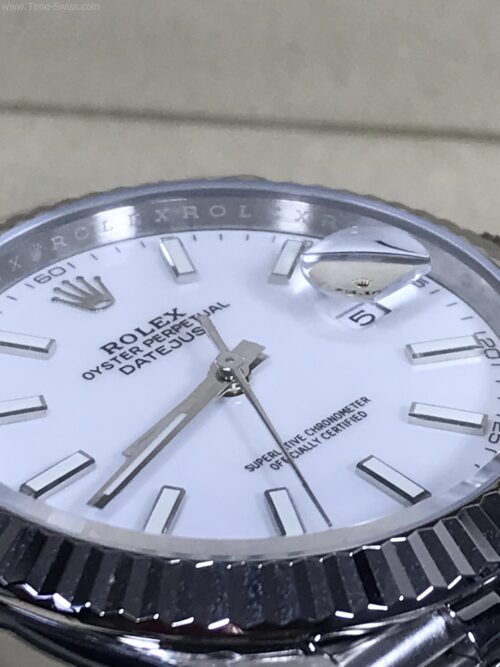 Rolex Datejust White Dial Jubilee 41mm VSF Swiss