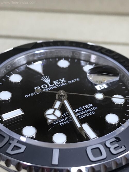 Rolex Yachtmaster Black Dial 42mm Rubble VSF Swiss
