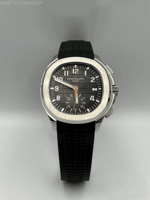 Patek Aquanaut 5968A Black Dial Rubble 42mm JF V2 Swiss