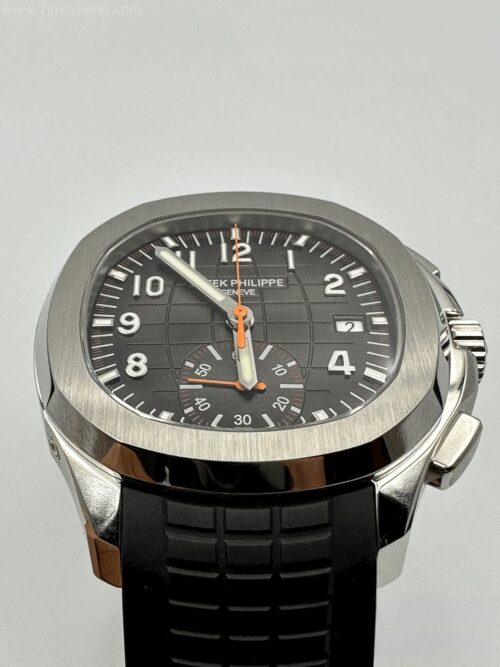 Patek Aquanaut 5968A Black Dial Rubble 42mm JF V2 Swiss