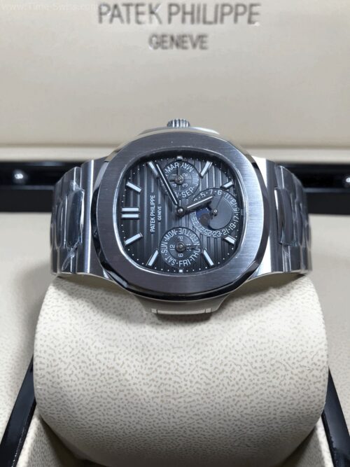 Patek Nautilus 5740 Grey Dial 40mm GR Swiss