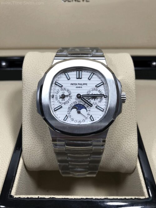 Patek Nautilus 5740 White Dial 40mm GR Swiss