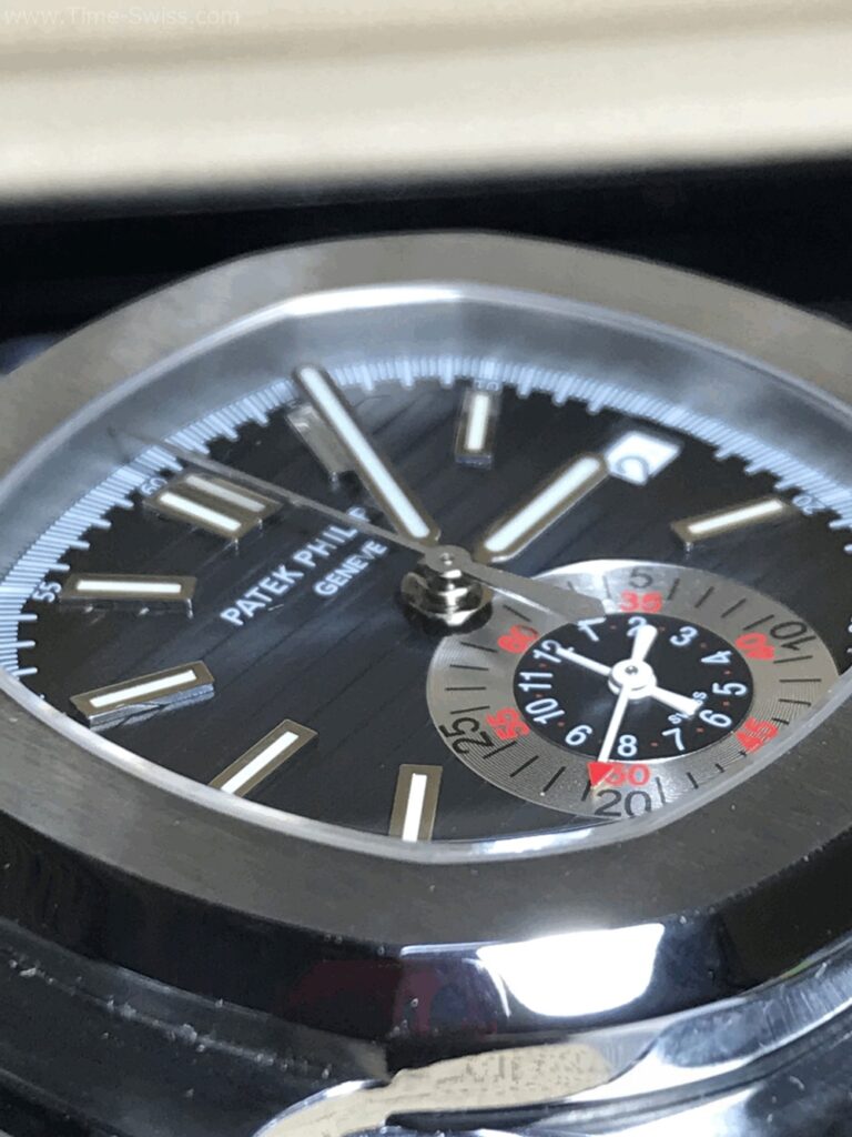 Patek Nautilus Blue Dial 40mm PPF Swiss ยักษ์ตาเดียว เรือนเงิน หน้าน้ำเงิน สายเลส 03