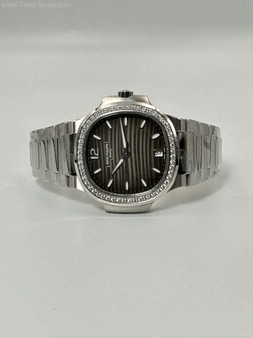 Patek Nautilus 7118 Diamond Grey Dial 35mm Ladies PPF Swiss