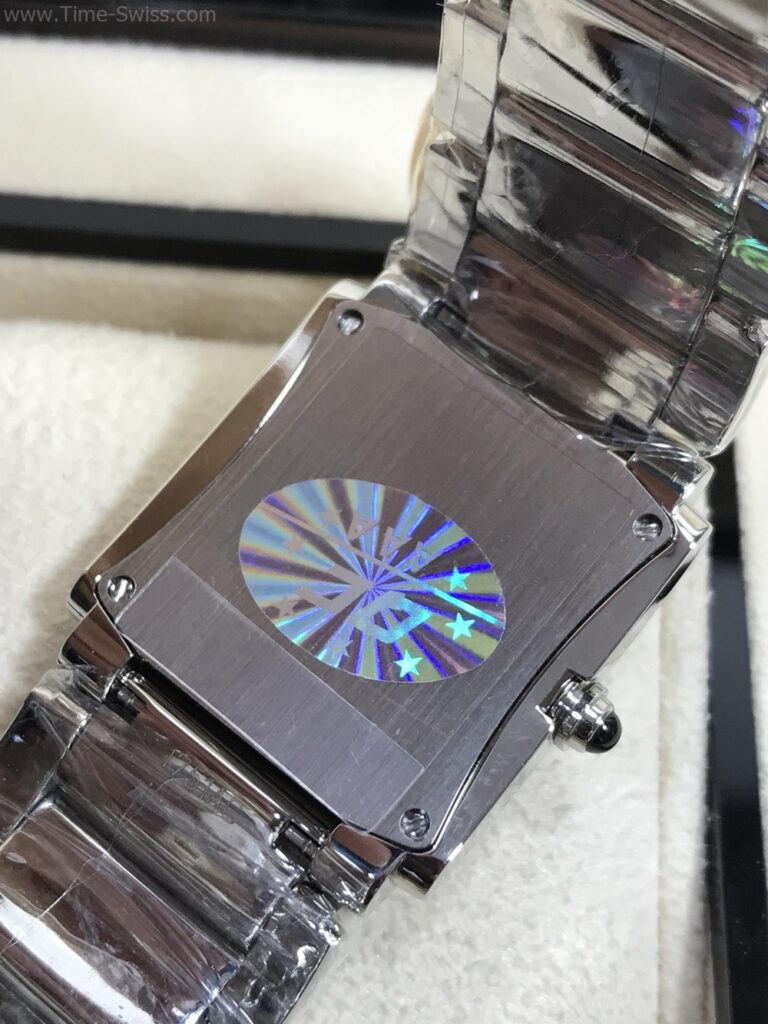 Patek Twenty-4 Blue Dial 30mm PPF Ladies Swiss หน้าน้ำเงิน เรือนเงิน ขอบเพชร 07