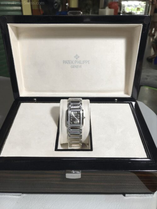 Patek Twenty-4 1940 Grey Dial 30mm PPF Ladies Swiss