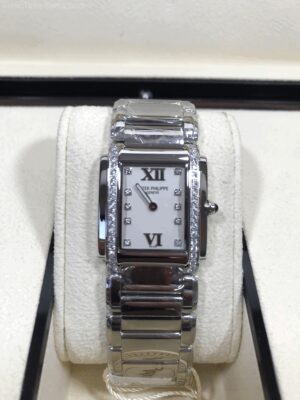 Patek Twenty-4 1940 White Dial 30mm PPF Ladies Swiss