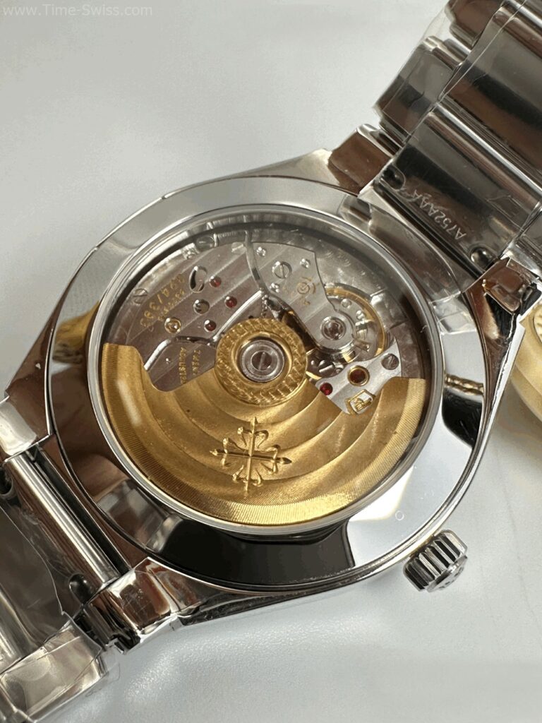 Patek Twenty-4 7300 Blue Dial Diamond 36mm PPF V2 Swiss เรือนเงิน ขอบเพชร หน้าน้ำเงิน 07