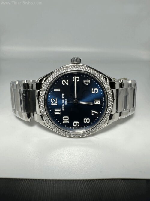 Patek Twenty-4 7300 Blue Dial Diamond 36mm PPF V2 Swiss