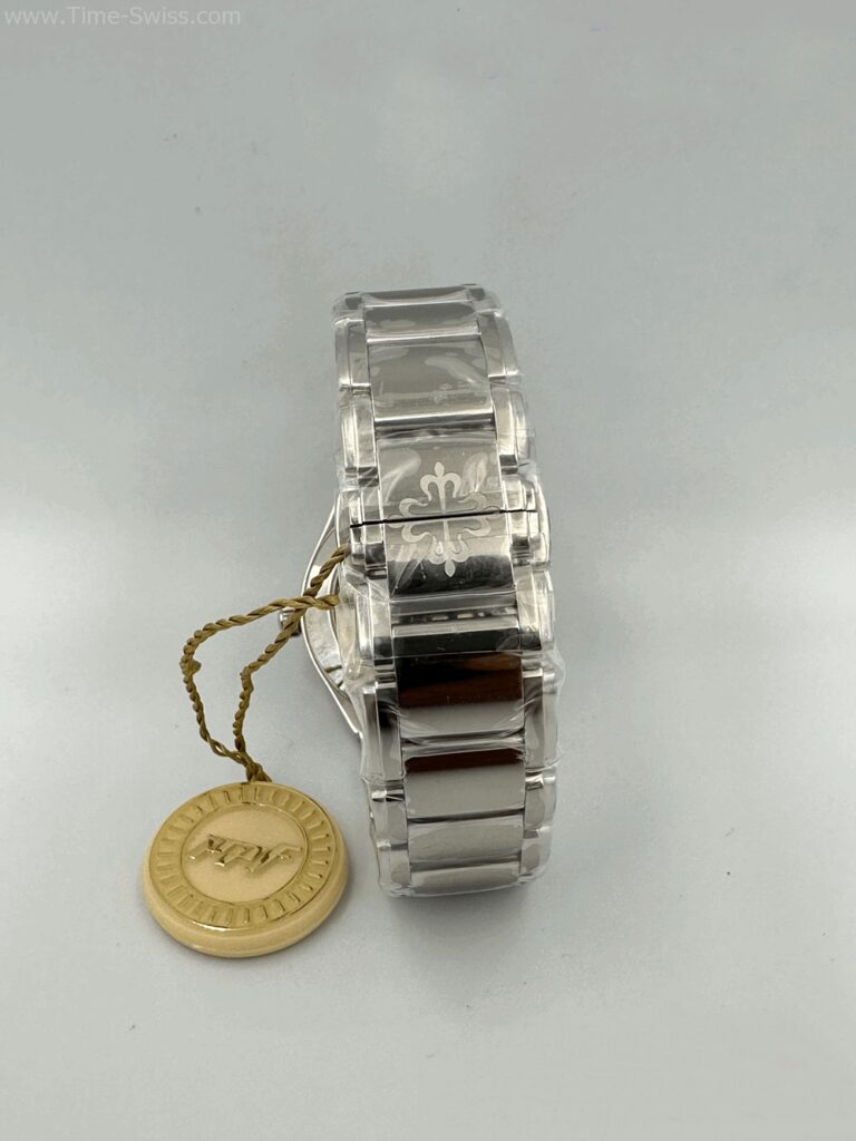 Patek Twenty-4 7300 Green Dial Diamond 36mm PPF V2 Swiss เรือนเงิน ขอบเพชร หน้าเขียว 06