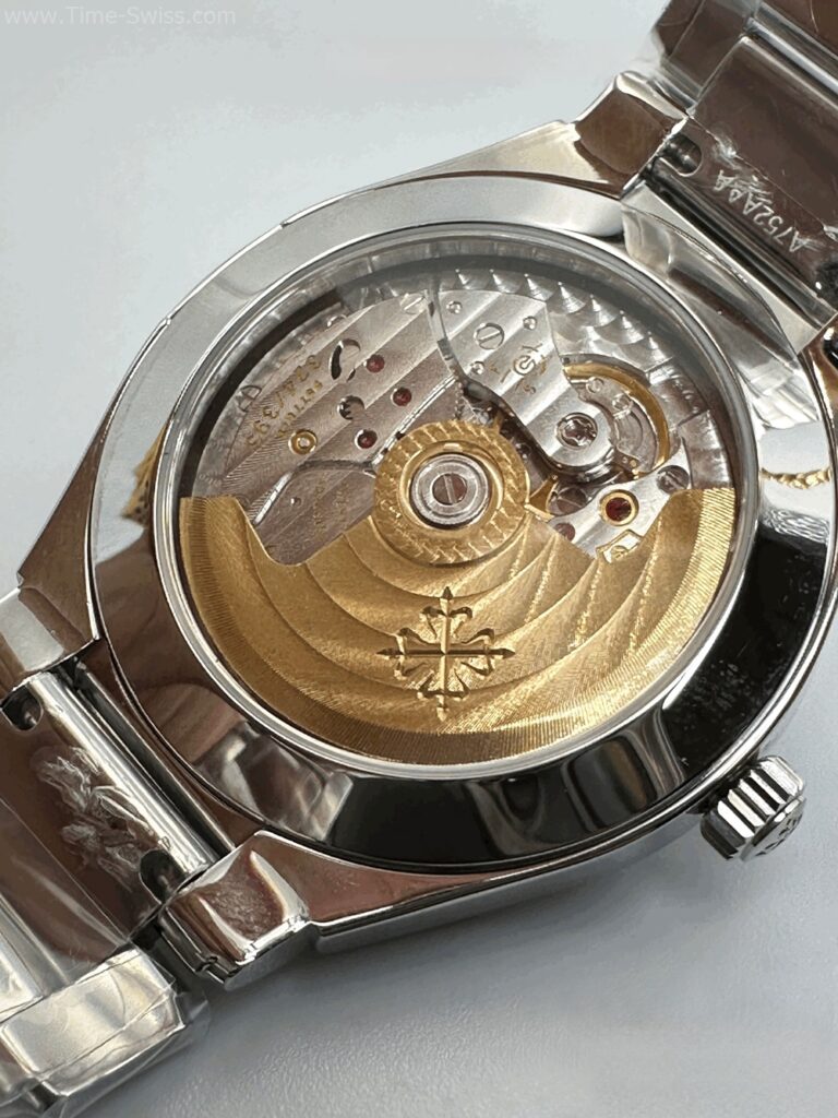 Patek Twenty-4 7300 Green Dial Diamond 36mm PPF V2 Swiss เรือนเงิน ขอบเพชร หน้าเขียว 07