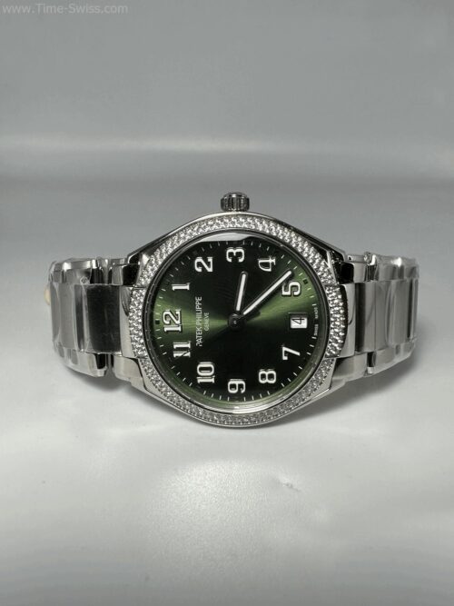 Patek Twenty-4 7300 Green Dial Diamond 36mm PPF V2 Swiss