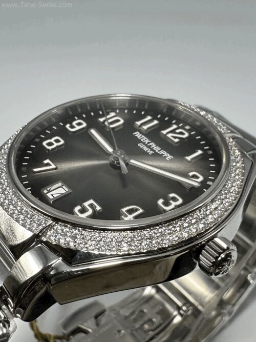 Patek Twenty-4 7300 Grey Dial Diamond 36mm PPF V2 Swiss