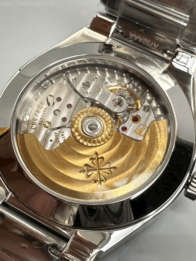 Patek Twenty-4 7300 Grey Dial 36mm PPF V2 Swiss เรือนเงิน ขอบเพชร หน้าเทา 07