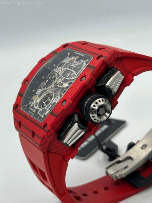 Richard Mille RM011-03 Red Carbon Red Rubber 40mm KV Swiss