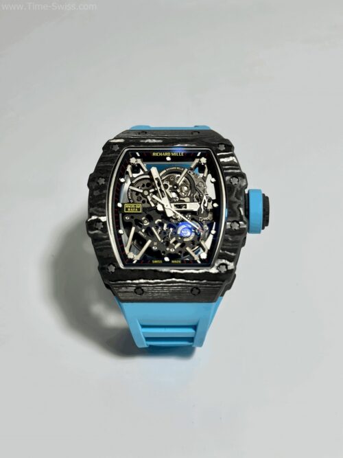 Richard Mille RM035-02 Carbon Blue Rubber 42mm BBR Swiss