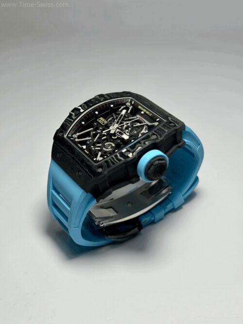 Richard Mille RM035-02 Carbon Blue Rubber 42mm BBR Swiss