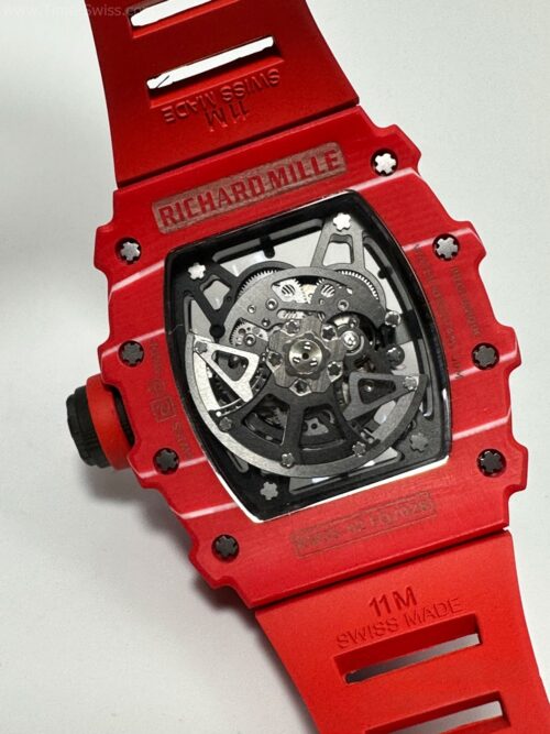 Richard Mille RM035-02 Red Carbon Red Rubber 40mm KV Swiss