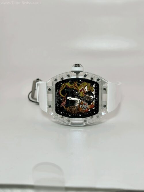 Richard Mille RM51-01 Tiger Dragon White Rubber 42mm RM Swiss