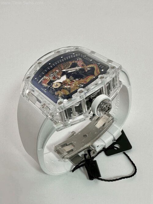 Richard Mille RM51-01 Tiger Dragon White Rubber 42mm RM Swiss