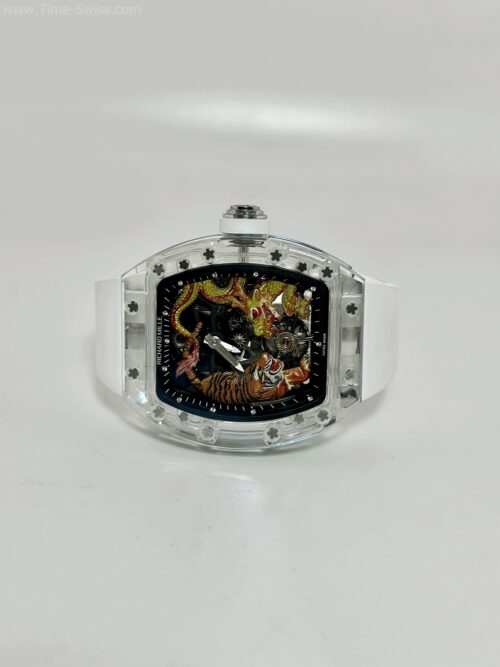 Richard Mille RM51-01 Tiger Dragon White Rubber 42mm RM Swiss