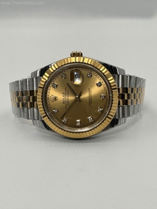 Rolex Datejust Gold 2K Gold Dial Jubilee 41mm EW Swiss