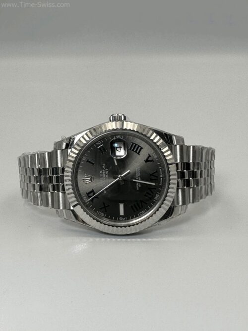 Rolex Datejust M126334 Black Dial Roman Jubilee 41mm EW Swiss