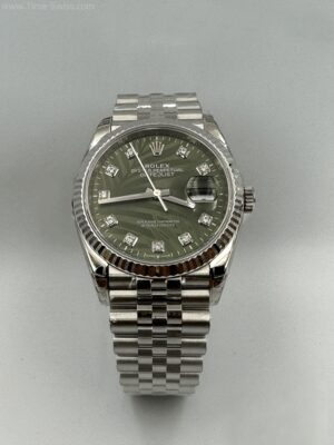 Rolex Datejust M126334 Green Olive Dial Jubilee 41mm VSF Swiss