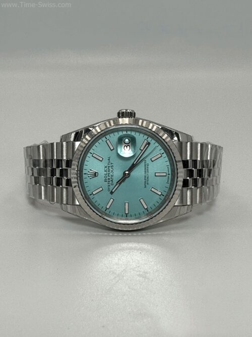 Rolex Datejust Ice Blue Dial Jubilee 41mm EW Swiss